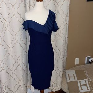 One shoulder gorgeous brand new cocktail dress
